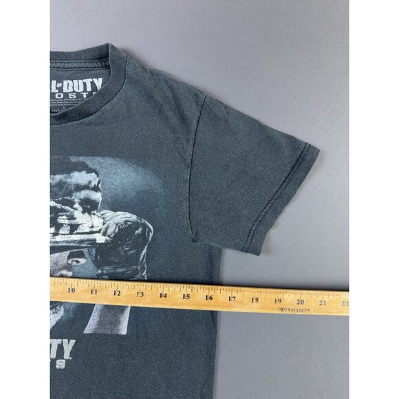 Rare Vintage Y2K Call Of Duty Ghostos XBox Playstation Video Game Promo Faded T - Picture 7 of 8